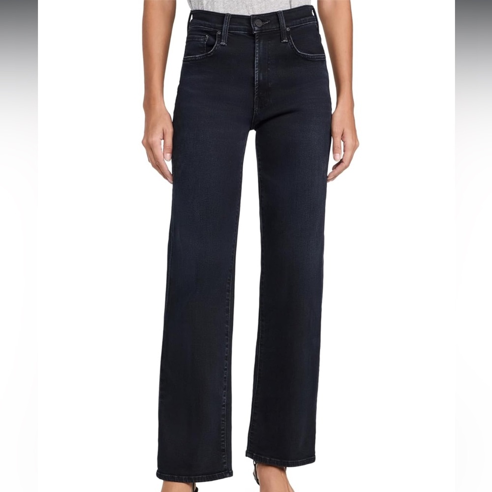 MOTHER rambler ankle zip in VROOM